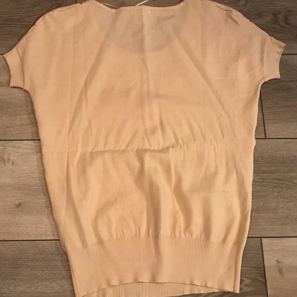 Arden B short sleeve sequin sweater Sz L. NWOT - Picture 5 of 7